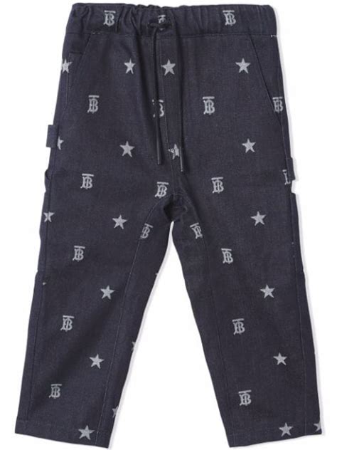 Pantaloni di Burberry Kids 